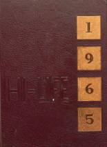 1965 Greenville High School Yearbook from Greenville, Michigan cover image