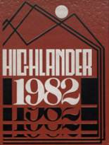 Laurel Highlands High School 1982 yearbook cover photo