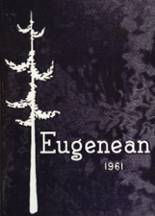 South Eugene High School 1961 yearbook cover photo
