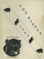 1963 Hartland Academy Yearbook from Hartland, Maine cover image