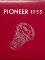 Wayne High School 1955 yearbook cover photo