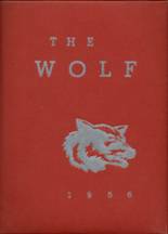 Little Wolf High School 1956 yearbook cover photo