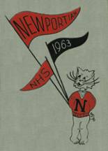 Newport High School 1963 yearbook cover photo