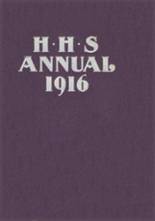 Hutchinson High School 1916 yearbook cover photo