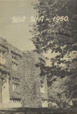 Wenatchee High School 1950 yearbook cover photo