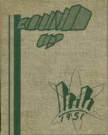 Roosevelt High School 1951 yearbook cover photo