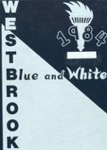 Westbrook High School 1984 yearbook cover photo