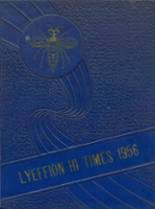 Lyeffion High School 1956 yearbook cover photo