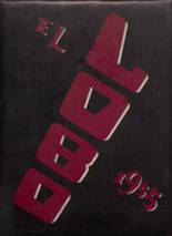 Levelland High School 1955 yearbook cover photo