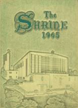Mother Cabrini High School 1965 yearbook cover photo