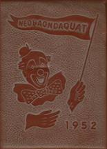 Irondequoit High School 1952 yearbook cover photo