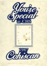 Columbus High School 1987 yearbook cover photo