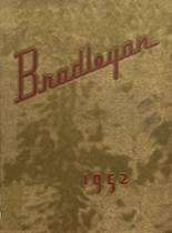 Bradley-Bourbonnais High School 1952 yearbook cover photo