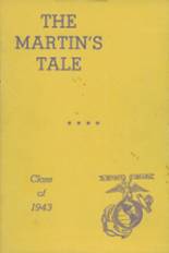 Martensdale-St.Mary's High School 1943 yearbook cover photo