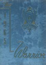 1965 Warrior Run High School Yearbook from Turbotville, Pennsylvania cover image