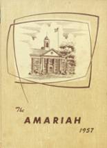 1957 Morrisville-Eaton High School Yearbook from Morrisville, New York cover image