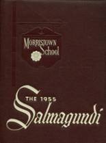 Morristown-Beard School 1955 yearbook cover photo