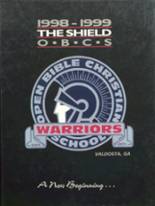 1999 Open Bible Christian High School Yearbook from Valdosta, Georgia cover image