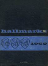 Hall High School 1969 yearbook cover photo