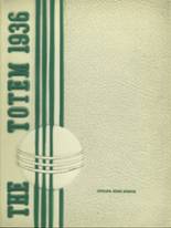 South Side High School 1936 yearbook cover photo