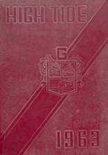 Glynn Academy 1963 yearbook cover photo