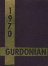 Gurdon High School 1970 yearbook cover photo