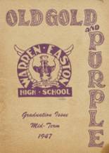 Warren Easton High School 1947 yearbook cover photo