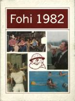 Fontana High School 1982 yearbook cover photo
