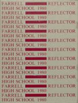 Farrell High School 1980 yearbook cover photo