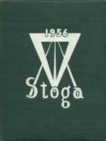Calistoga High School 1956 yearbook cover photo