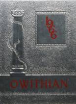 Owen-Withee High School 1966 yearbook cover photo