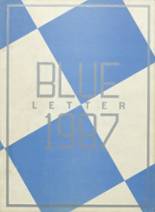 1987 Metuchen High School Yearbook from Metuchen, New Jersey cover image