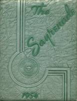 Sayre High School 1954 yearbook cover photo