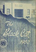 Bay City High School 1952 yearbook cover photo