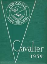 Farmville High School 1959 yearbook cover photo