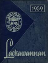 Lackawanna High School 1959 yearbook cover photo