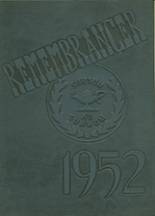 Walnut Hills High School 1952 yearbook cover photo