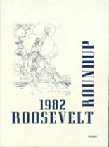 Roosevelt High School 1982 yearbook cover photo