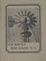 New Buffalo High School 1974 yearbook cover photo