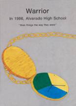 Alvarado High School 1987 yearbook cover photo