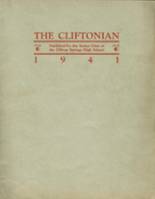 Clifton Springs High School 1941 yearbook cover photo