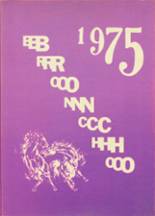 Bethany High School 1975 yearbook cover photo