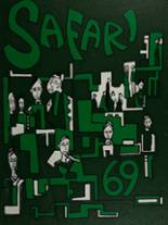 Borah High School 1969 yearbook cover photo