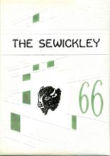 Sewickley High School 1966 yearbook cover photo