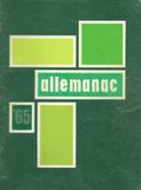 Alleman High School 1965 yearbook cover photo