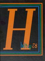 Hillsboro High School 1978 yearbook cover photo