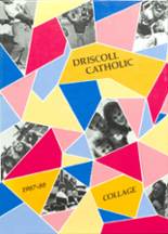 Driscoll Catholic High School 1988 yearbook cover photo