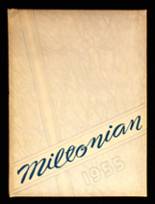 Milton High School 1955 yearbook cover photo