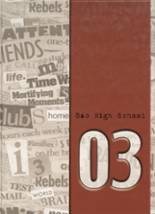 2003 Sac City High School Yearbook from Sac city, Iowa cover image