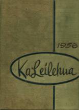 Leilehua High School 1956 yearbook cover photo